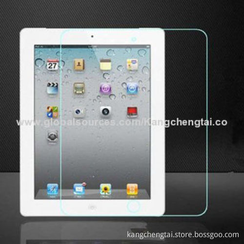 High-transparent Tempered-glass Screen Protector for iPad Air, 0.33mm Thickness, Ultra-transparency